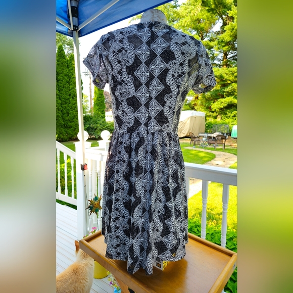 Dina be Back Grey Midi Dress Size M - Picture 4 of 9